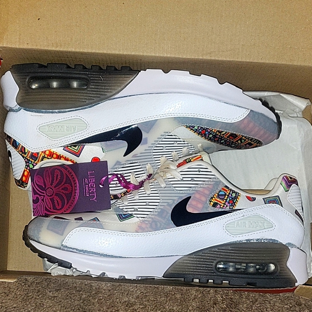NIKE Air Max 90 ULT LIBERITY QS white/black